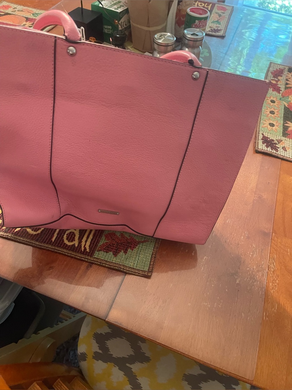 Rebecca Minkoff Pink Leather Tote